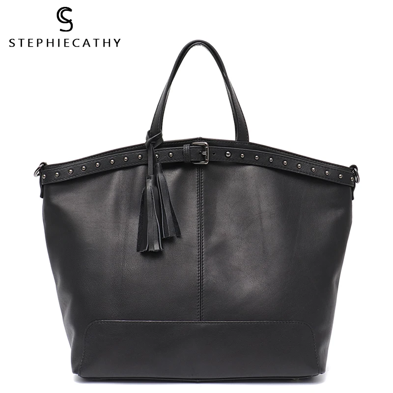 Сумки SC из натуральной кожи Брендовые женские сумки на плечо большая модная