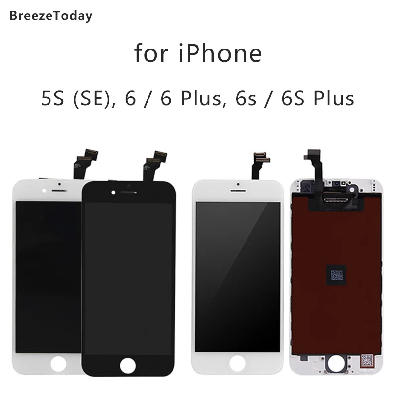 Мобильный телефон дисплей для iPhone 6 экран 6 ЖК 6plus 6s экран дисплей SE экран 6s плюс 5S экран ЖК-экран Замена