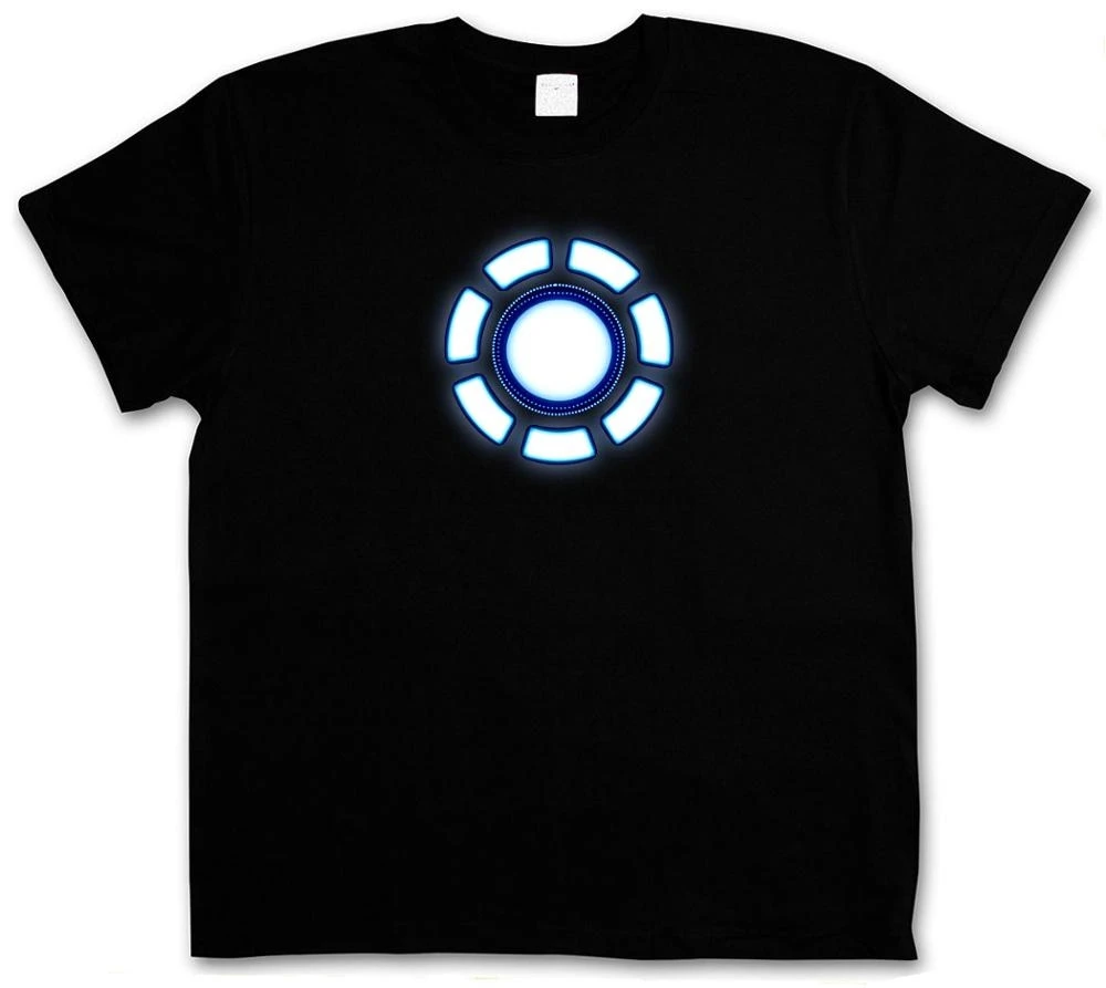 Футболка Arc Reactor Ii-Iron Tony Stark Man Industries новинка модные брендовые мужские топы уличная