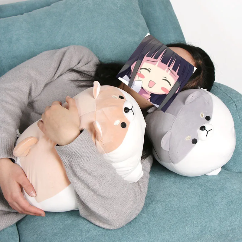 Имитация собаки милая собака Шиба ину мягкая плюшевая игрушка животное корги чай