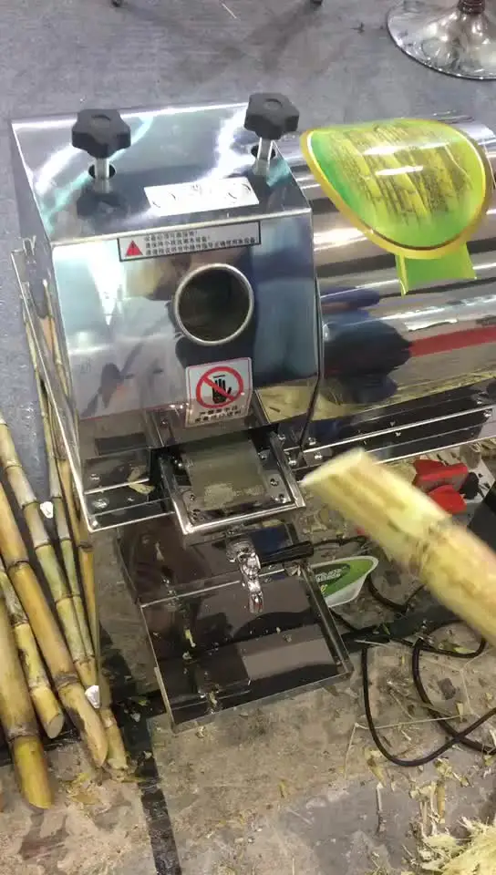 

China Desktop Electric Sugar Cane Juicer machine for hot sale