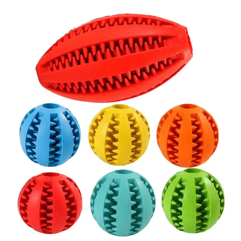 

Toys Dog Teeth Cleaning Toy Bite Intimate Rubber Ball Durable Chew Interactive for Pets Dogs Accessories Pet Products Fidget Toy