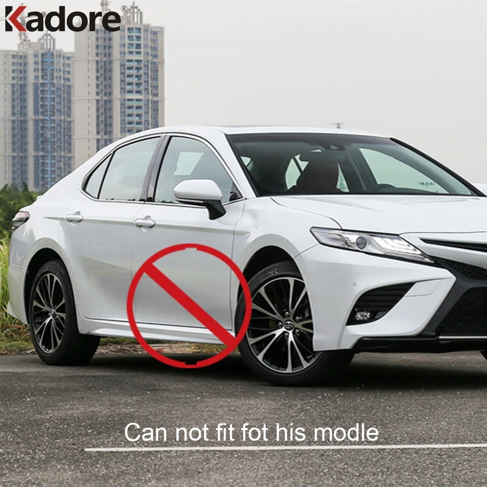 Накладки на решетки для Toyota Camry 70 XV70 2017 2018 2019 2020 ABS хромированные передние накладки