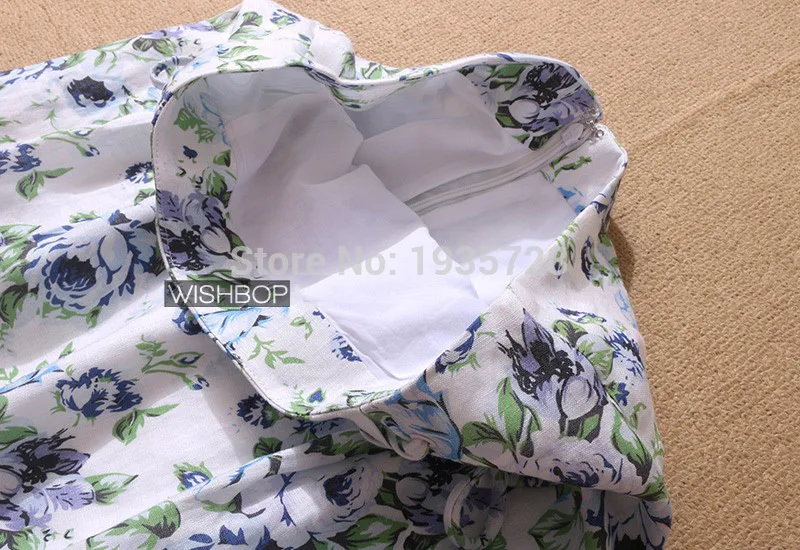 Летняя Новинка ажурные обои с цветочным принтом белая льняная юбка на шнуровке