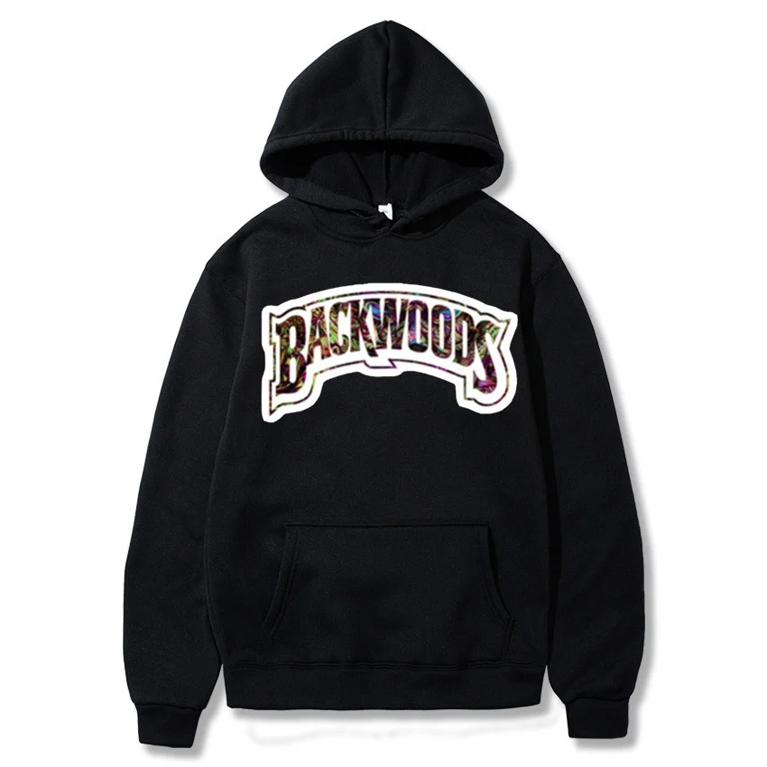 

Fashion Men Skateboard Hoodies Sweatshirt Backwoods Hoodie Streetwear Unisex Autumn Winter Hip Hop Hoodie Men's Clothing