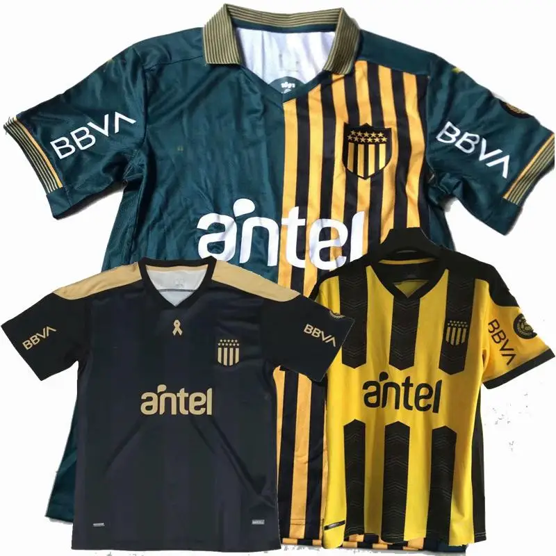 

2021 Club Atletico Penarol Shirt Lucas Ezequiel Viatri Fabricio Formiliano Custom 20 21 Home Yellow Fútbol Camisa