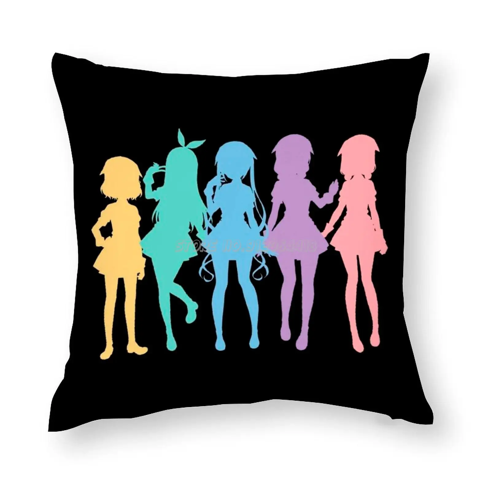 Наволочка с принтом и рисунком для девочек | Дом сад