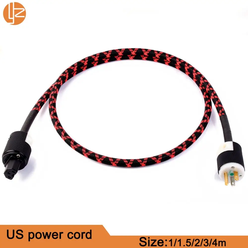 Ac Pc кабель питания Us Plug шнур 220 В 1/1.5/2/3/4 м 3 Prong US адаптер свинцовый провод зарядки