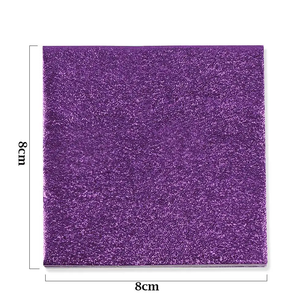 100 шт. алюминиевая фольга конфета шоколадное печенье жестяная оберточная бумага