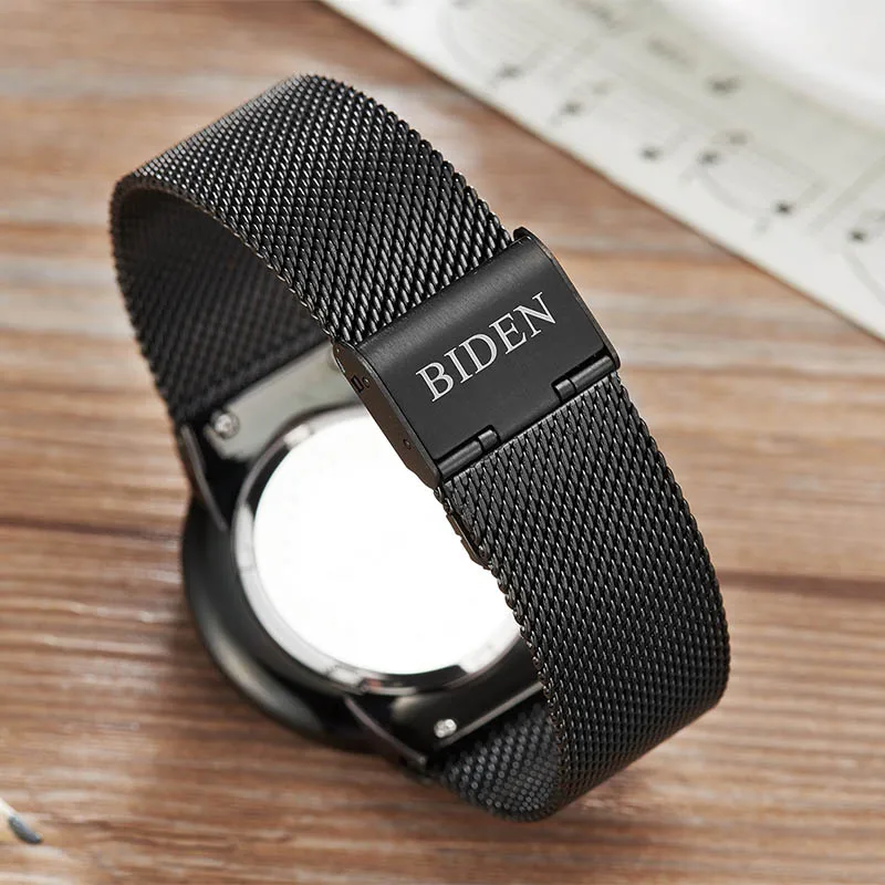 Мужские кварцевые часы спортивные армейские водонепроницаемые из нержавеющей