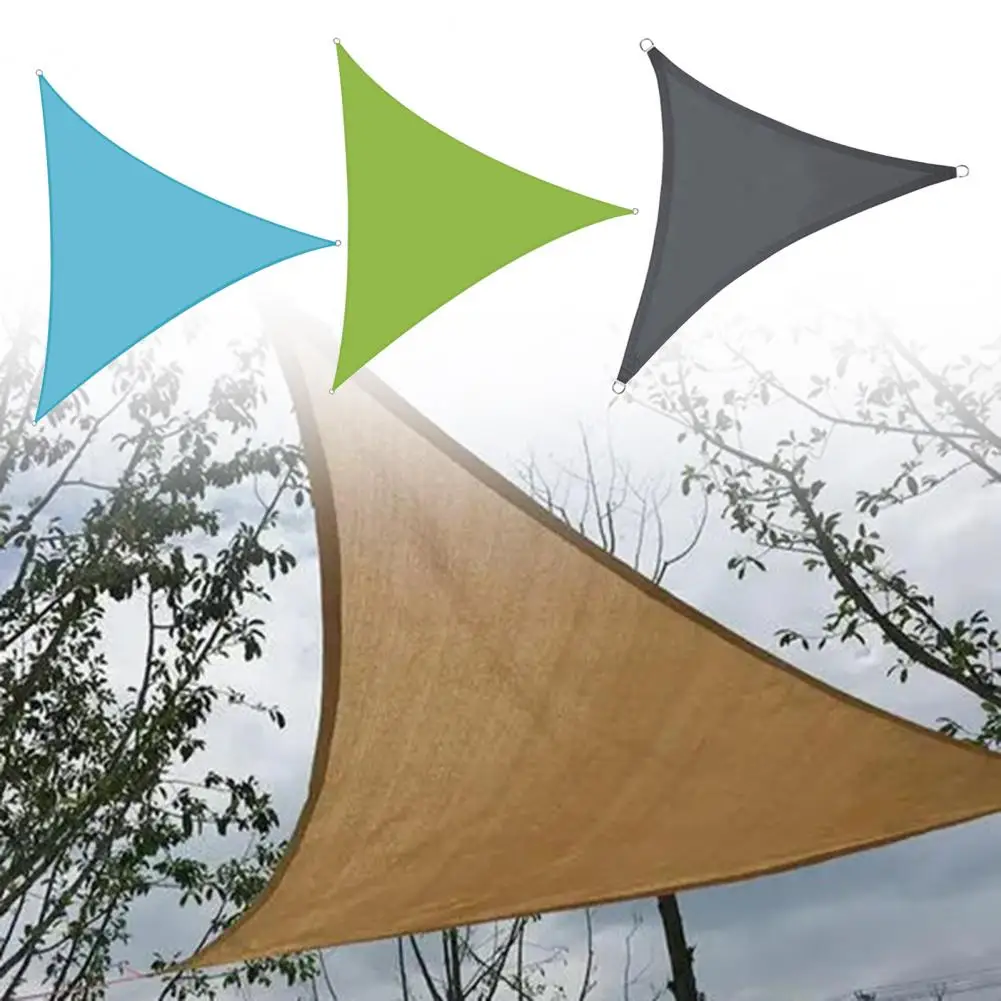 

Triangular Sun Shade Waterproof Wear Resistant Dust-proof Garden Patio Pool Triangular Sun Shade for Outdoor