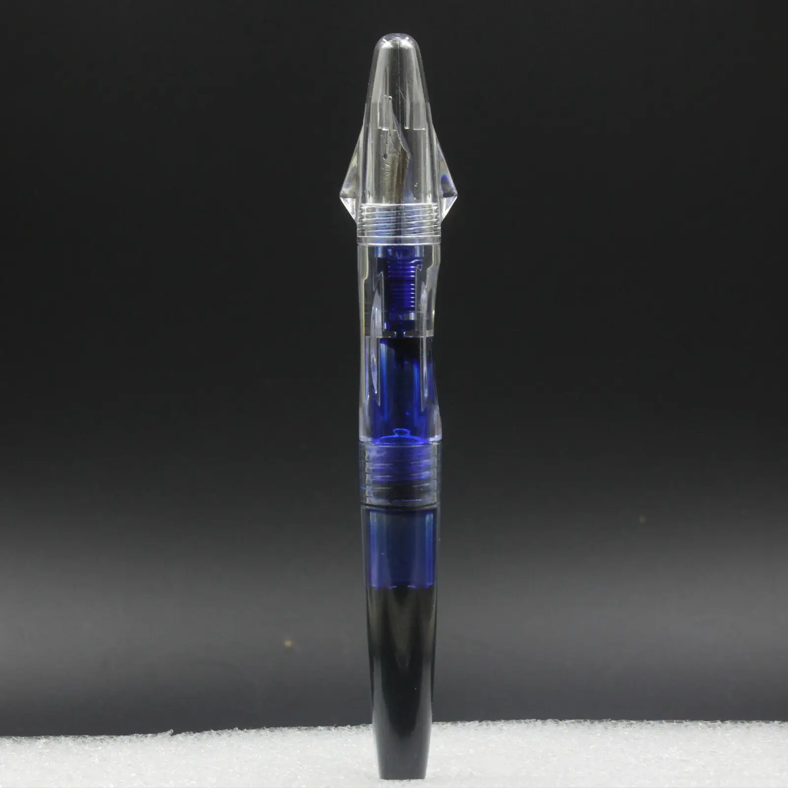 Прозрачная перьевая ручка прозрачная чернильная для глаз средний наконечник