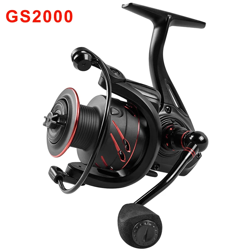 

NEW Fishing Reel Ultra Smooth with 12+1 Ball Bearing Left/Right Interchangeable Metal Handle for Saltwater Freshwater Fishing