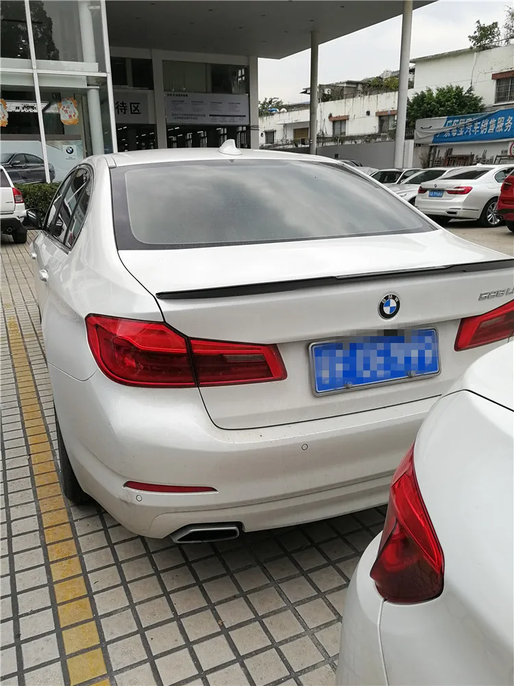 Спойлер для BMW M5 G30 G38 2018 спойлер 520 525 528 535 высокого качества ABS задний