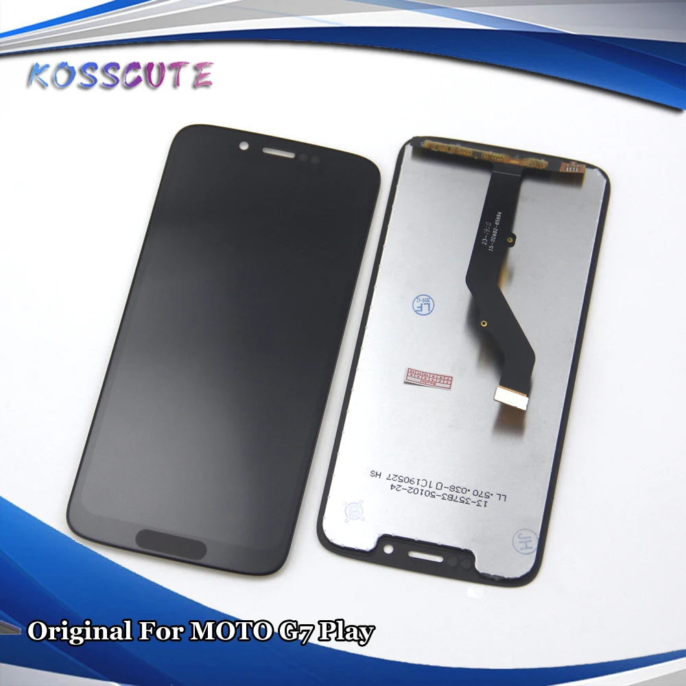 5 7 дюймов оригинал для Motorola Moto G7 с lcd экраном HD дисплей сенсорный экран Сенсорная