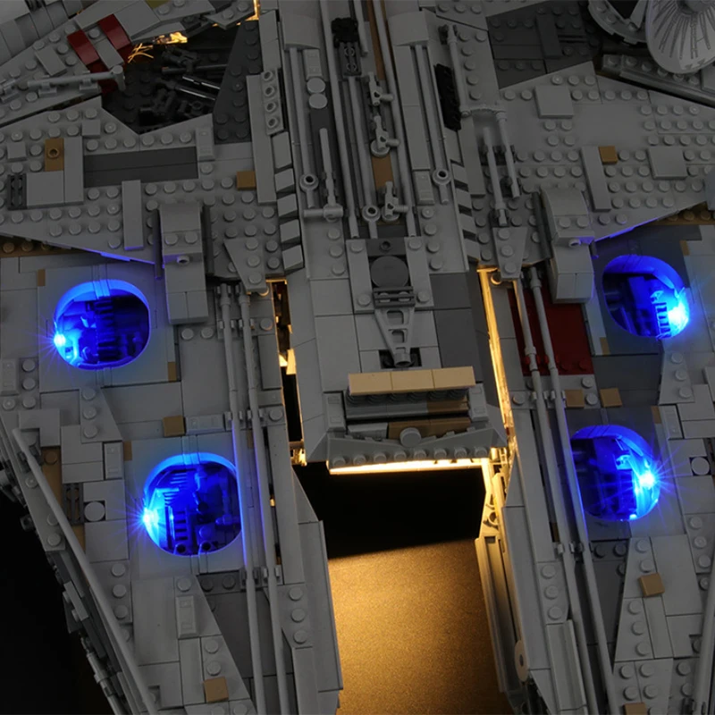 Светодиодный светильник в комплект для 75192 05132 Тысячелетний сокол конструкторных