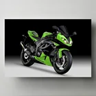 Современные картины на холсте Superbike Kawasakis Ninja ZX-6R настенные картины на мотоцикл плакаты и принты для декора гостиной