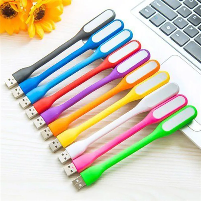 

Mini USB Flexible LED Book Lamp 5V 1.2W Brightness Reading Lights Portable Easy Carrier Support for Computer Power Bank Laptop