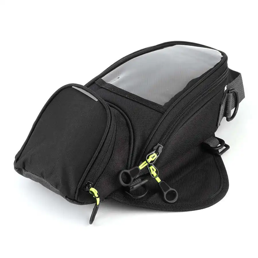 Motorcycle Waterproof Fuel Tank Bag Magnet Navigation Saddlebag Large Transparent Window Backpack | Автомобили и мотоциклы