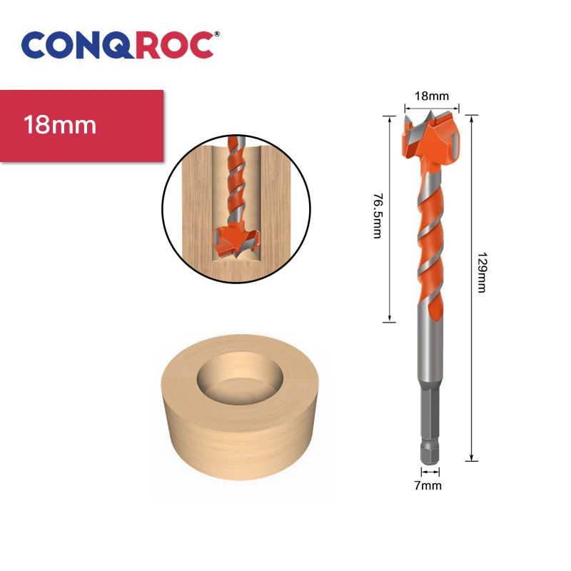 Удлинить YG6 Твердосплавный Наконечник Форстнер сверло Отверстие пила Резак