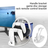 new ps5 controller stand headset hanger remote control game discs storage rack holder for ps5 ps4 xbox ns switch