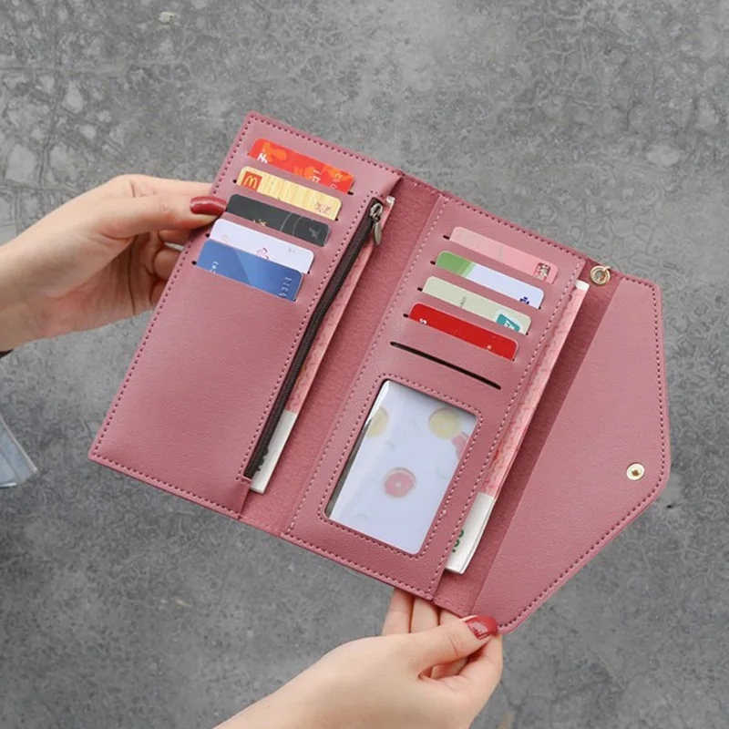 

New Arrival Women Fashion Long Tassel Wallets Bag Card Package Multi-card Holder for Coin Money