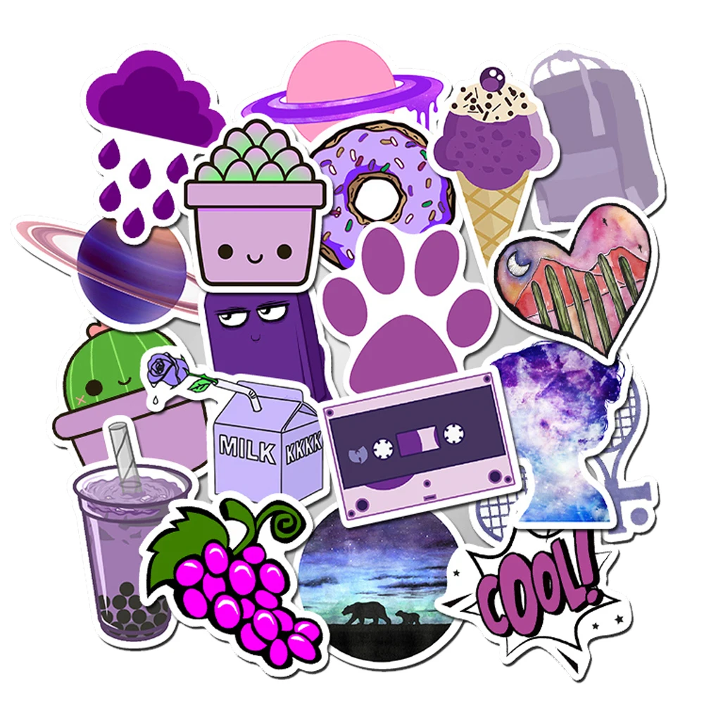 50 шт. водонепроницаемые наклейки для ноутбука гитары