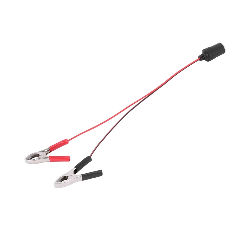 2X Car Battery Terminal Clip-On Cigarette Lighter Power Socket Adaptor 12V Camping | Автомобили и мотоциклы