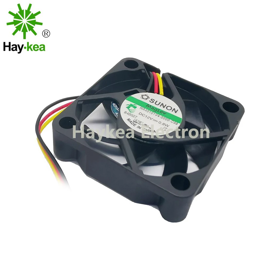 Для Охлаждения Sunon HA40101V4-0000-c99 4010 40 мм 4 см 40*40*10 Вентилятор охлаждения 12V 0,8 W 0.06A 3 ПИН-кода 2 pin Поддержка по изображениям HA40101V4