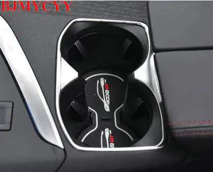 BJMYCYY подходит для 2017 Peugeot 5008 3008 GT аксессуары стакан воды из нержавеющей стали