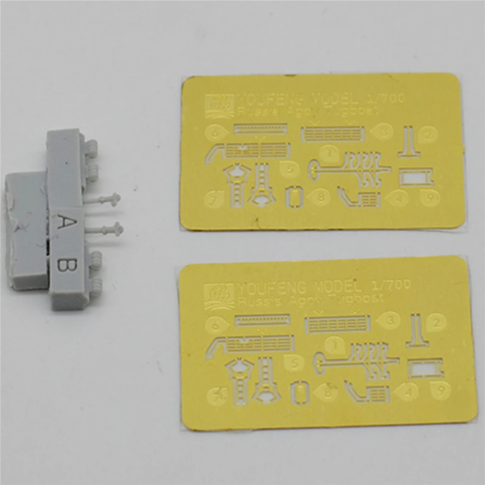 2 шт./компл. DIY модель корабля сборный комплект буксир лодки игрушка для 1/700 Россия