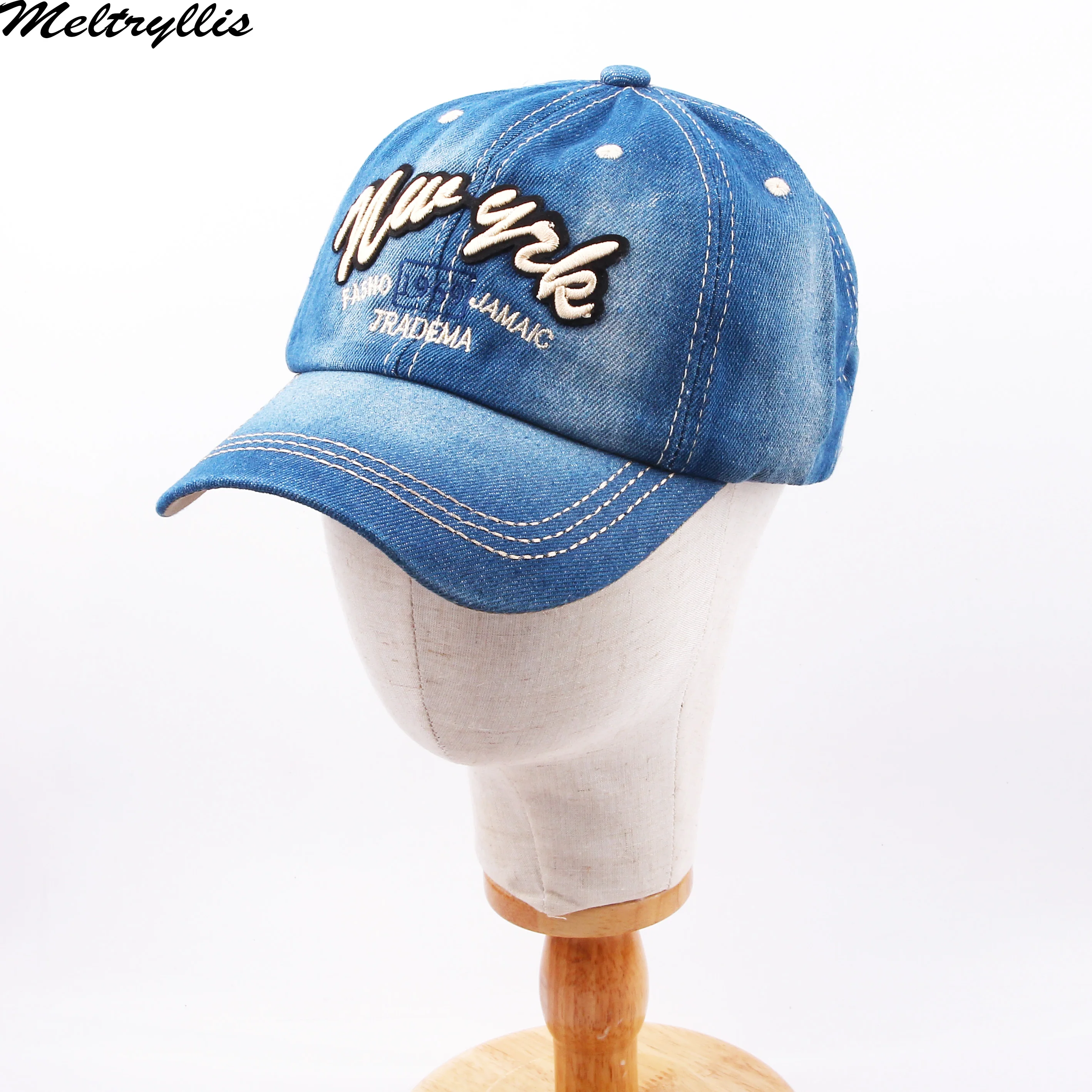 Бейсболка [Meltryllis] новинка 2020 года джинсовая бейсболка осень лето шапка для мужчин