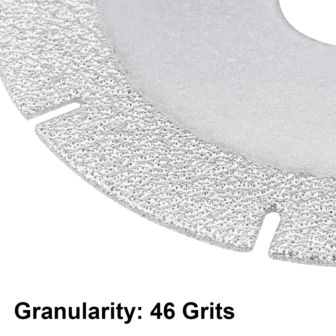 

uxcell 4" Diamond Cutting Wheels Grinding Disc with cuts for Stone Ceramics Glass 46 Grits Silver Tone 2pcs