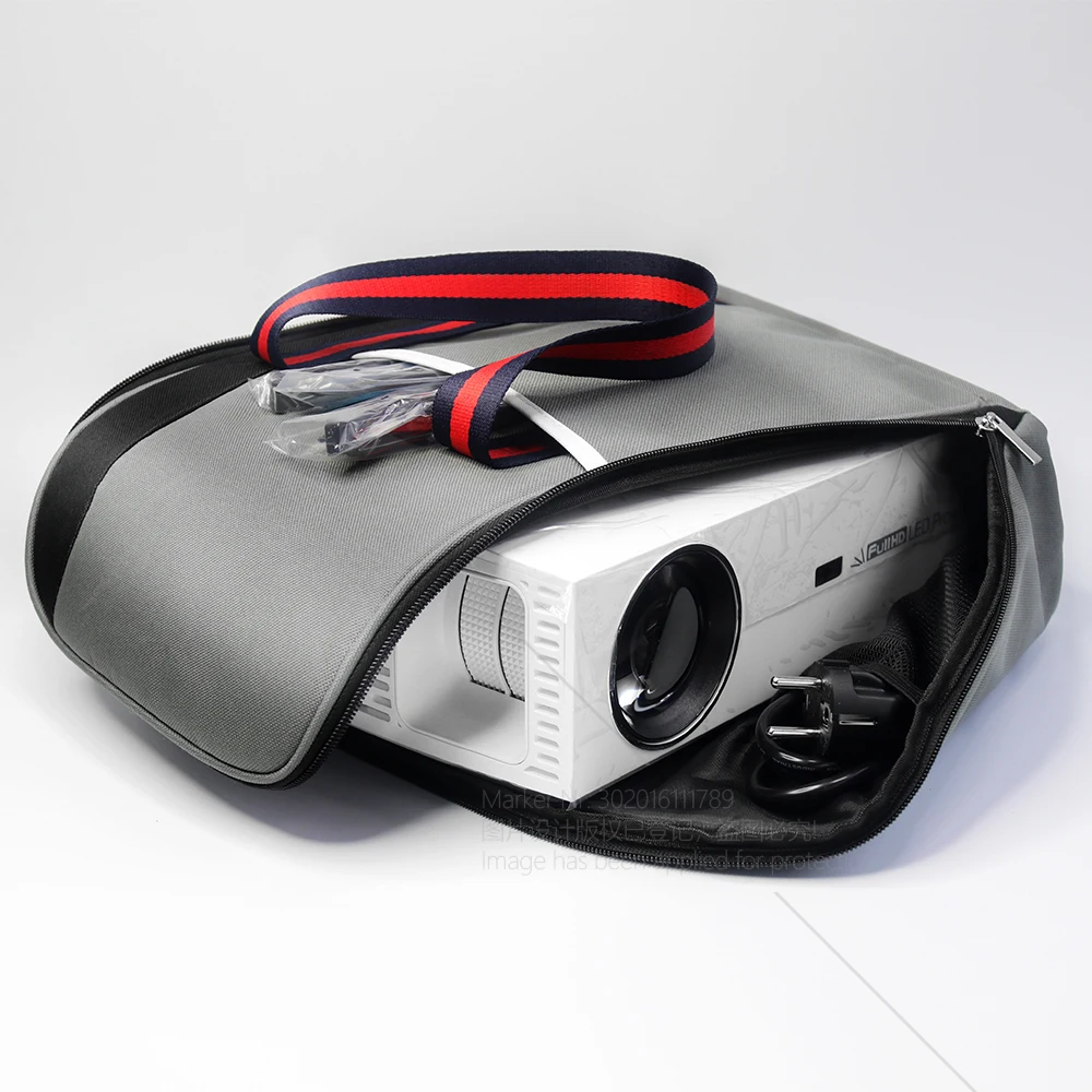 AUN светодиодный проектор оригинальная сумка для хранения портативная модная