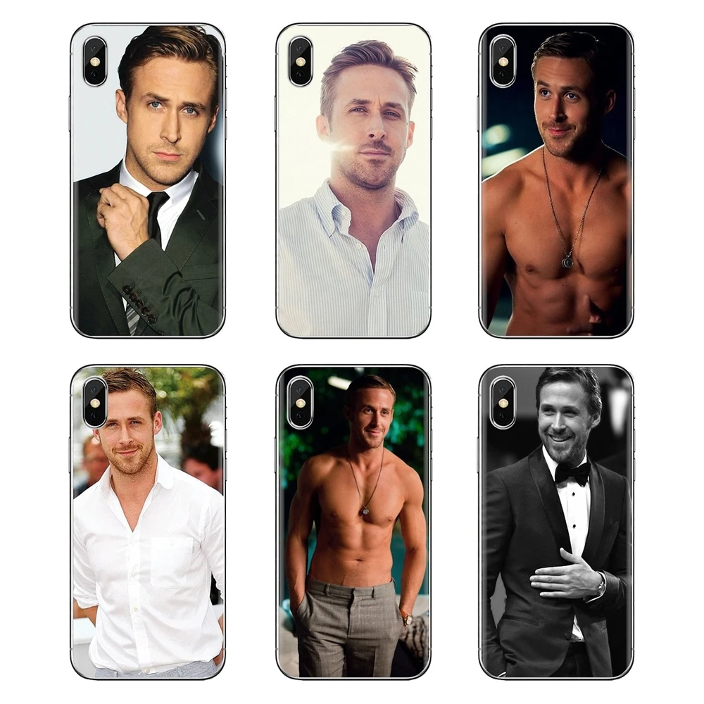 Soft Silicone TPU Case For LG G3 G4 Mini G5 G6 G7 Q6 Q7 Q8 Q9 V10 V20 V30 X Power 2 3 K10 K4 K8 2017 Sexy Ryan Gosling Portraits |