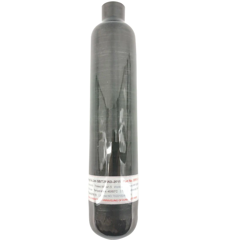 Acecare Mini Carbon Fiber Cylinder 350cc/500cc 0.35L/0.5L GB Tank 300Bar Pressure Carbine 5.5 For Breathing Airforce Condor