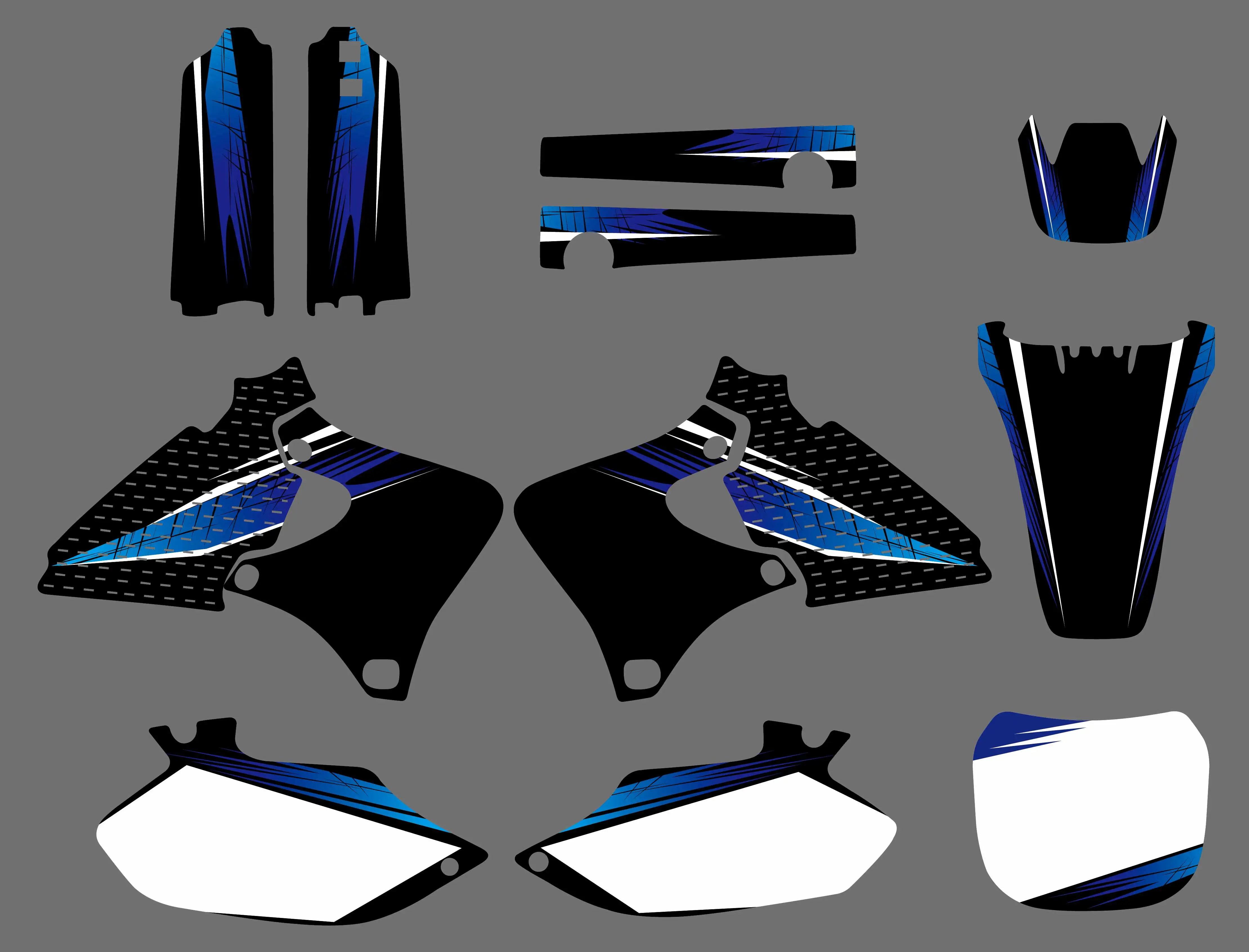 Графические фоны наклейки наборы для Yamaha 4 мазка YZ250F YZ400F YZ426F 1999 2000 2001 2002 YZ 250 400 426