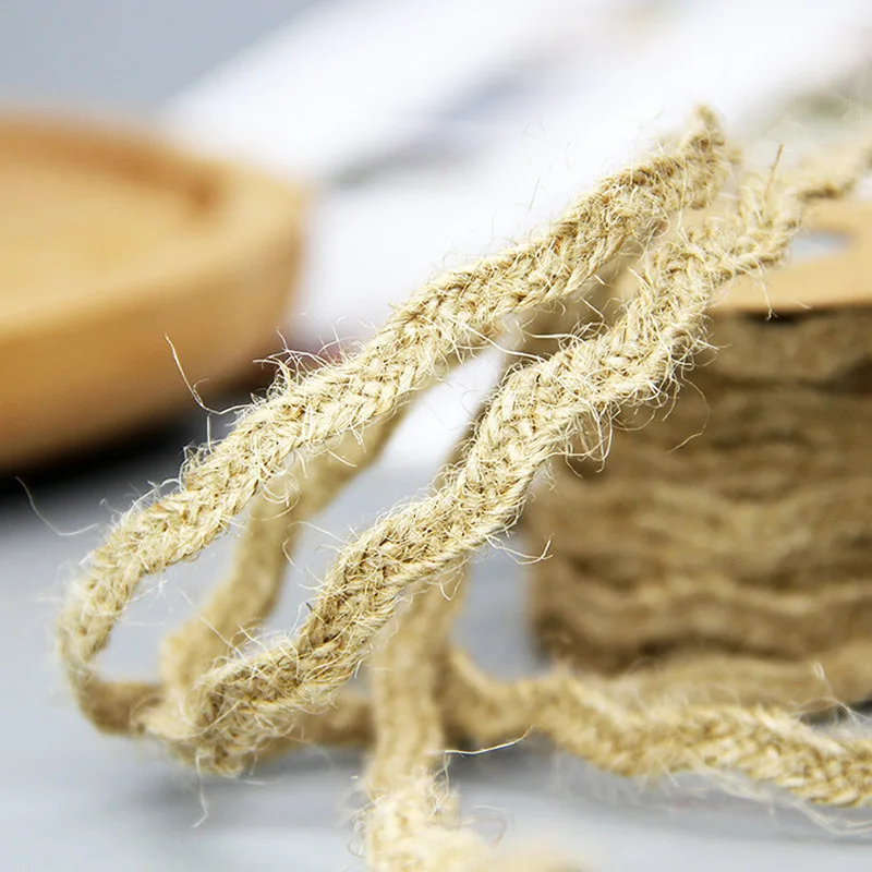 5 yard Creative braided rope DIY Wedding Birthday Decoration Rattan Gift Bouquet Packaging Rope | Дом и сад