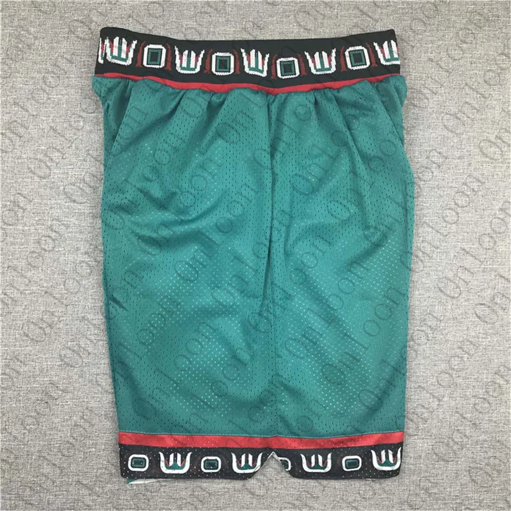 

Mens American Basketball Short Memphis Embroidery Shorts Sport Pantalones Cortos Hombre short basket