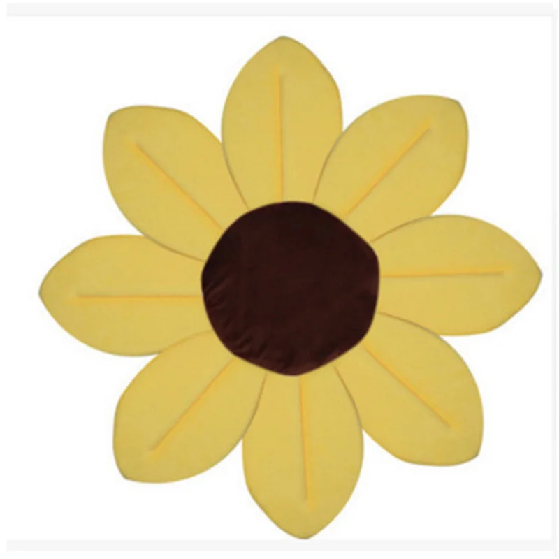 Новорожденный ребенок ванна складной Цветущая Ванна цветок Цветущий коврик с