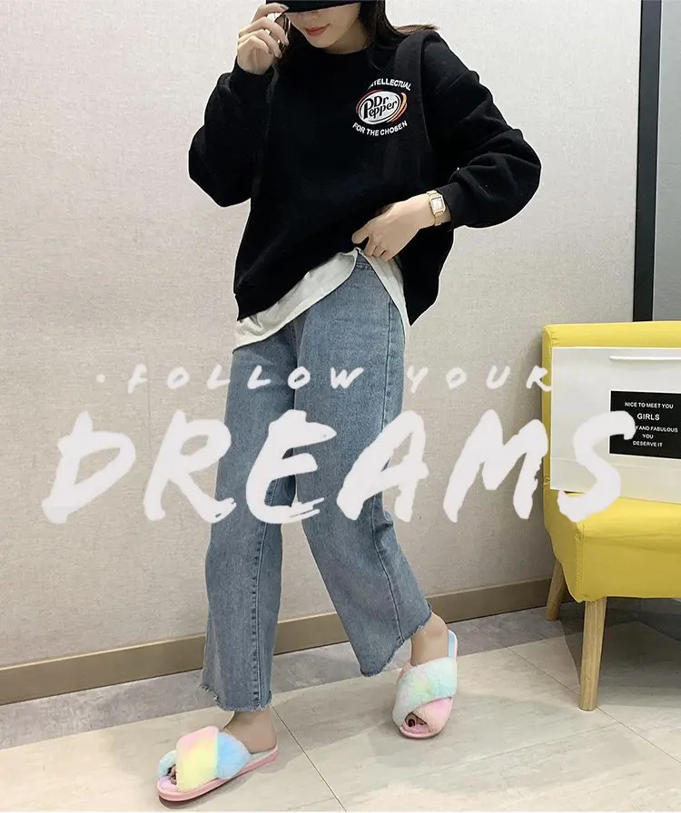

Women Fluffy House Slippers Cozy Faux Fur Cross Floor Indoor Slides Female Slip On Furry Flip Flops Warm Shoes Home Slippers