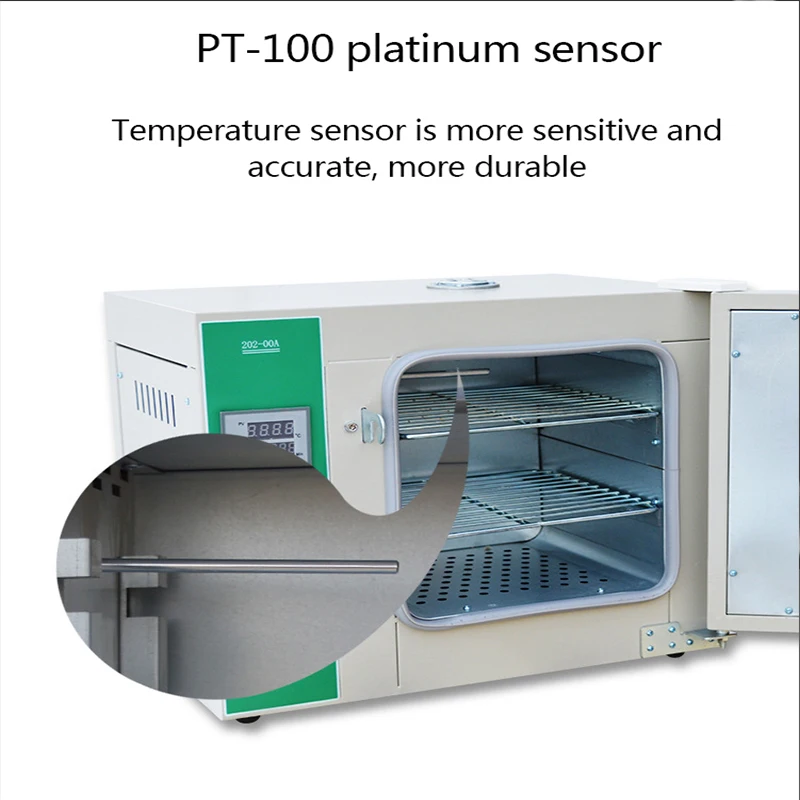 Ceny 500W Elektryczny Piec Do Suszenia W Stałej Temperaturze Ocynkowany Materiał Wewnętrzny Suszenie Do Przemysłowych Materiałów Proszek Medyczny 202-00A