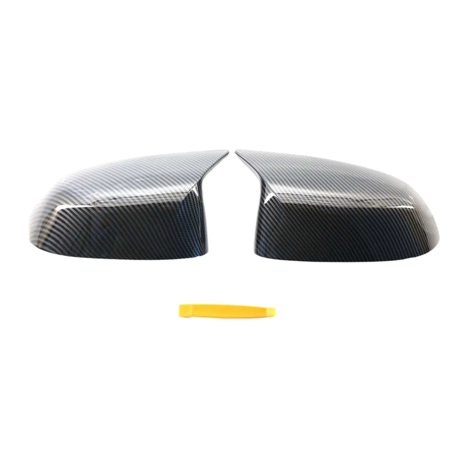 

2 Pcs Left/Right Side Mirror Covers Caps 51162446965 for X4 G02 X5 G05 X6 G06 X7 G07