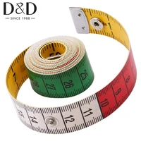 tape measure 60 inch150cm soft measuring tape for sewing tailor cloth and body measuring ruler with snap fasteners sewing tools