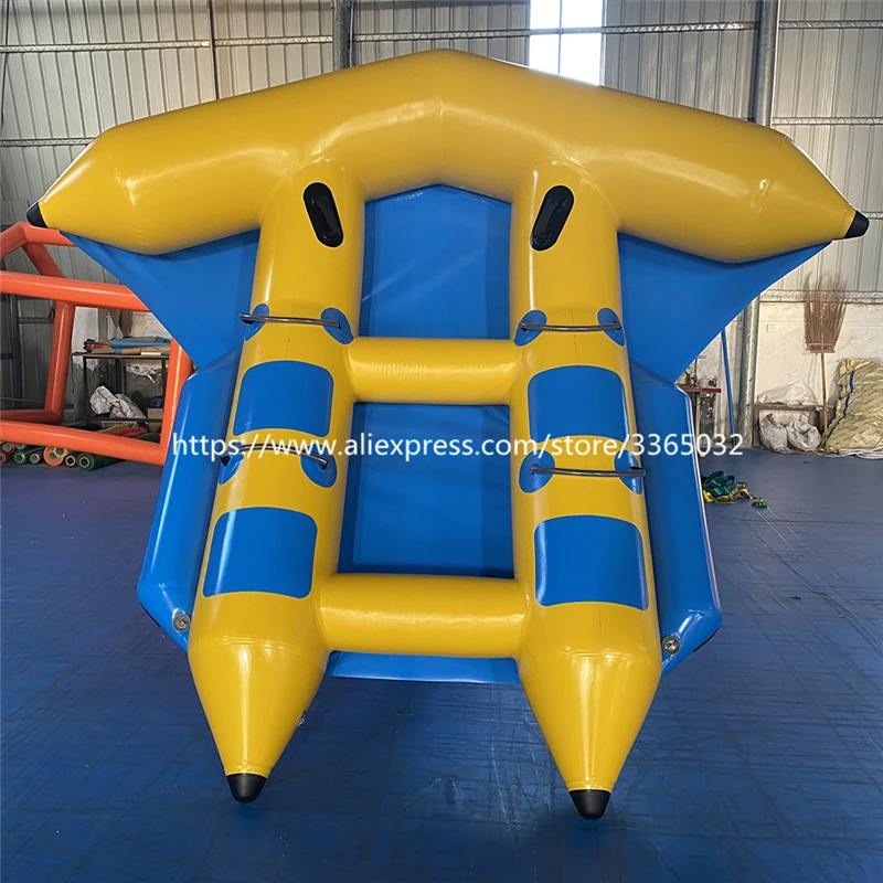 Надувная летящая Рыба для водных видов спорта надувная лодка банан с летающей