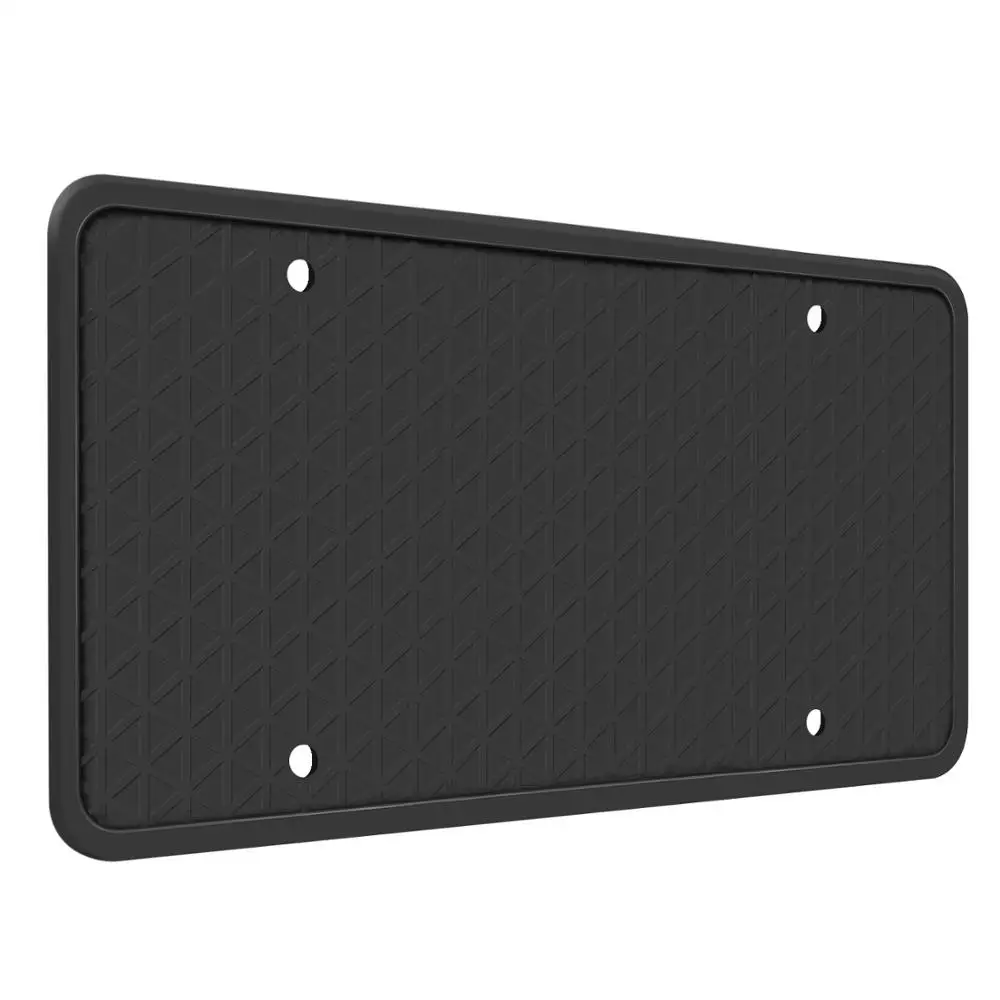 Силиконовая рамка номерного знака автомобиля с защитой от ржавчины. Погремушка