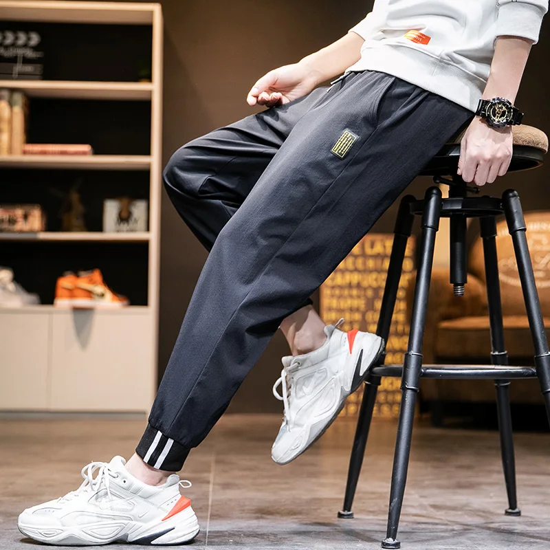 

New Fashion Cargo Pants Men Street Style Cotton Tactical Jogger Pants Male Casual Slim Sweatpants Men's Hip Hop Harem Pants