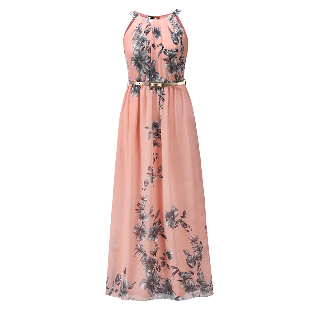 

Yg brand 2021 summer new fashion floral laced chiffon dress elegant temperament retro dress