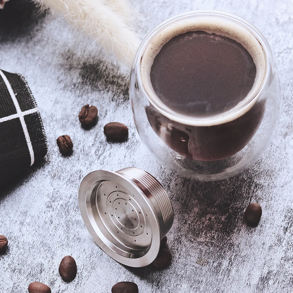 Icafilas Lavazza A Modo Mio кофе капсулы многоразовые нержавеющая сталь кофе фильтр для Lavazza A Modo Mio JOLIE& ESPRIA машина