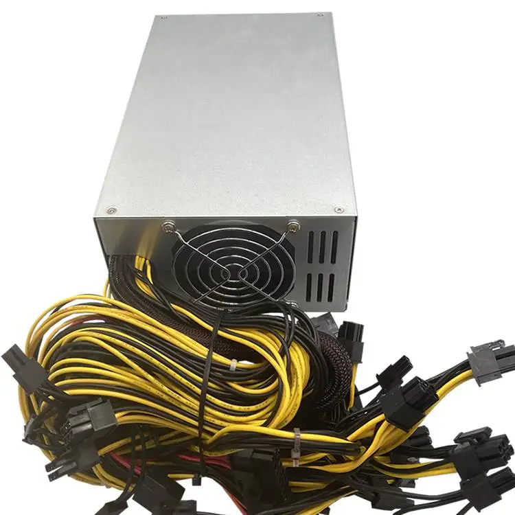 

180-264V 2000W PC Power Supply ATX PC Miner Power Supply Machine 20+4P Graphics Interface For BTC Bitcoin Mining Server